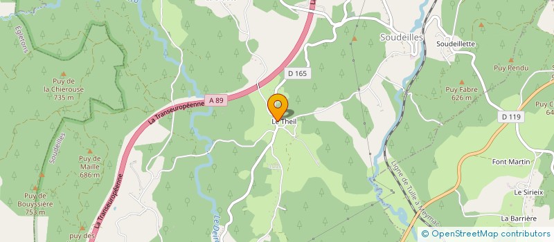 localisation de l'entreprise MONSIEUR PATRICK VIGNE  SOUDEILLES