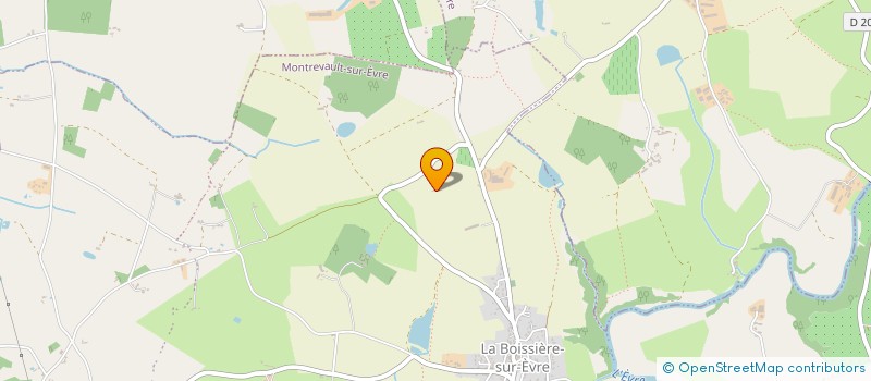 localisation de l'entreprise MONSIEUR PATRICK VIGNEAU à MONTREVAULT-SUR-EVRE
