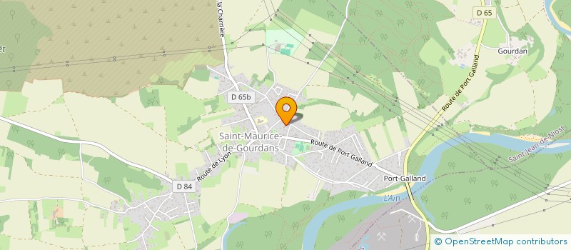 localisation de l'entreprise MONSIEUR PATRICK VIGNERON  SAINT-MAURICE-DE-GOURDANS