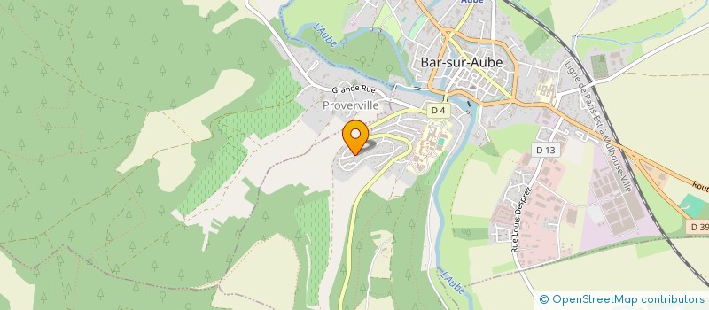 localisation de l'entreprise MONSIEUR PATRICK VIGNERONT à BAR-SUR-AUBE