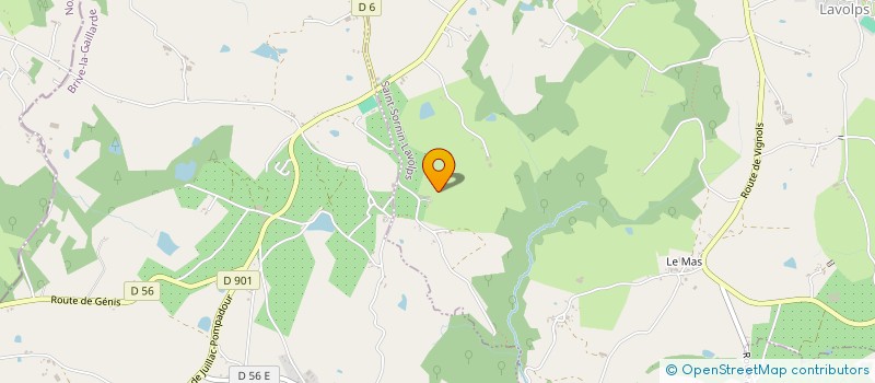 localisation de l'entreprise MONSIEUR PATRICK VIGNOLES  TROCHE