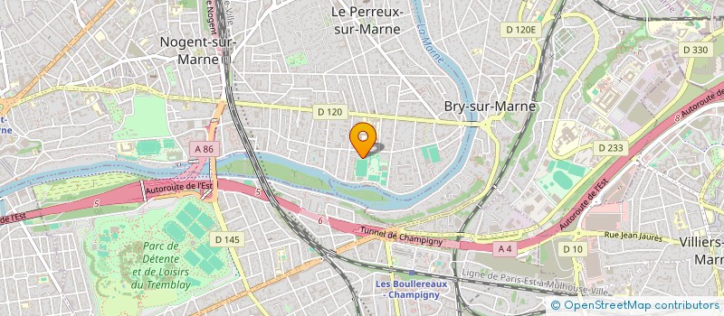 localisation de l'entreprise MONSIEUR PATRICK VIGUIE  LE PERREUX-SUR-MARNE