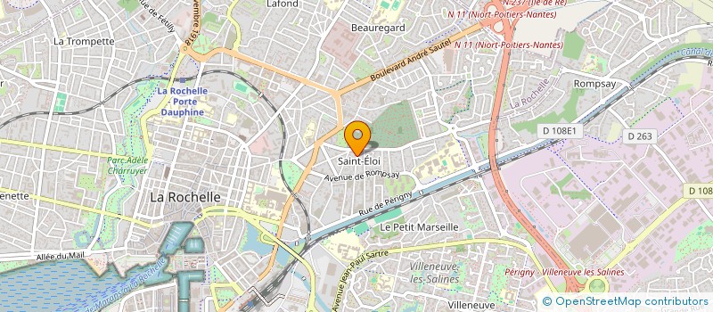 localisation de l'entreprise MONSIEUR PATRICK VILET à LA ROCHELLE