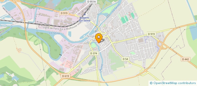 localisation de l'entreprise MONSIEUR PATRICK VILLARD  NOGENT-SUR-SEINE