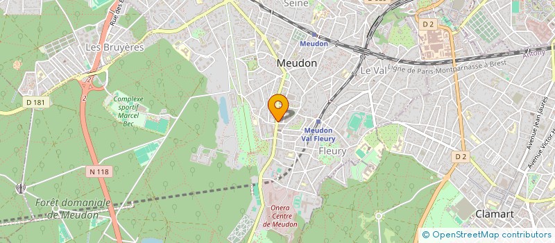 localisation de l'entreprise MONSIEUR PATRICK VIMPI à MEUDON