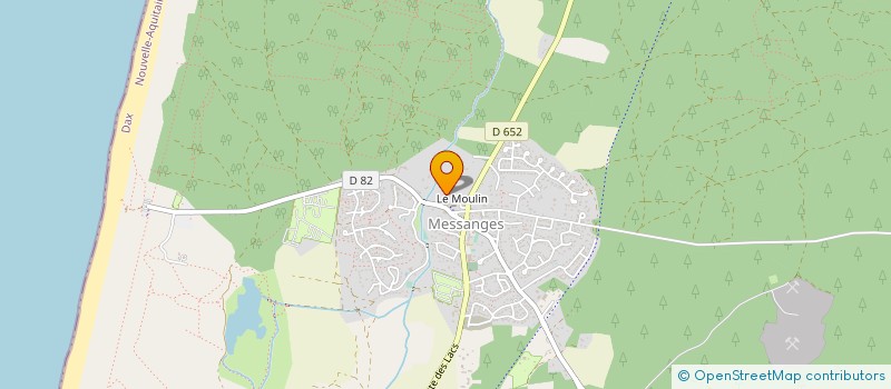 localisation de l'entreprise MONSIEUR PATRICK VINDEVOGEL  MESSANGES