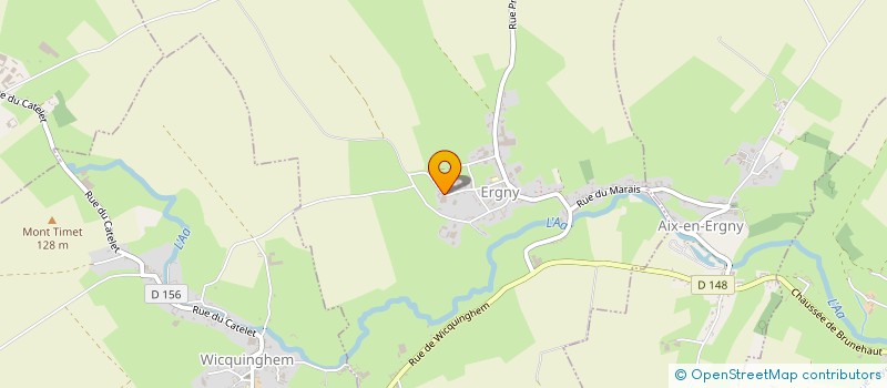 localisation de l'entreprise MONSIEUR PATRICK VIOLIER  ERGNY