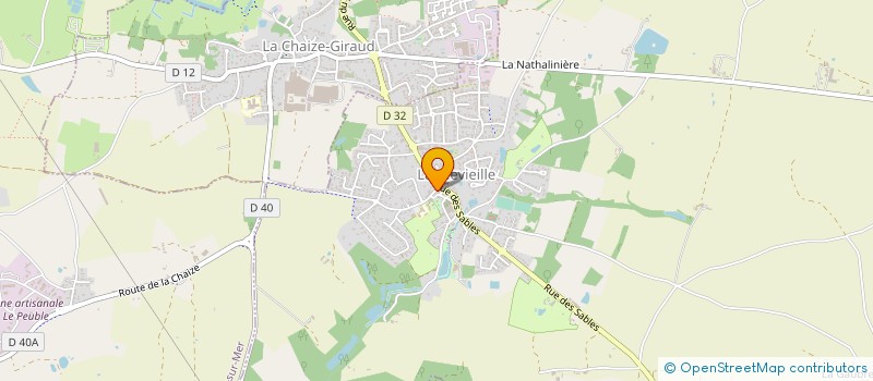 localisation de l'entreprise MONSIEUR PATRICK VIOLLEAU à LANDEVIEILLE