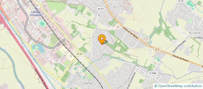 localisation de l'entreprise MONSIEUR PATRICK VION  LABEGE