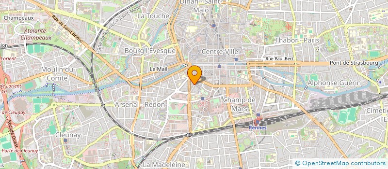 localisation de l'entreprise MONSIEUR PATRICK VIOTTY  RENNES