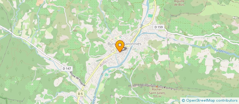 localisation de l'entreprise MONSIEUR PATRICK VISSER à BUIS-LES-BARONNIES