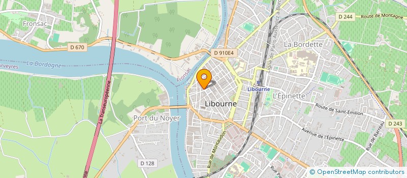 localisation de l'entreprise MONSIEUR PATRICK VITTET  LIBOURNE