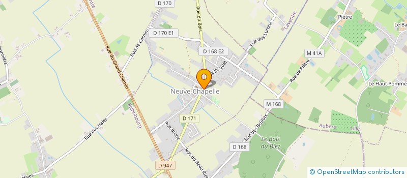 localisation de l'entreprise MONSIEUR PATRICK VITTU à NEUVE-CHAPELLE