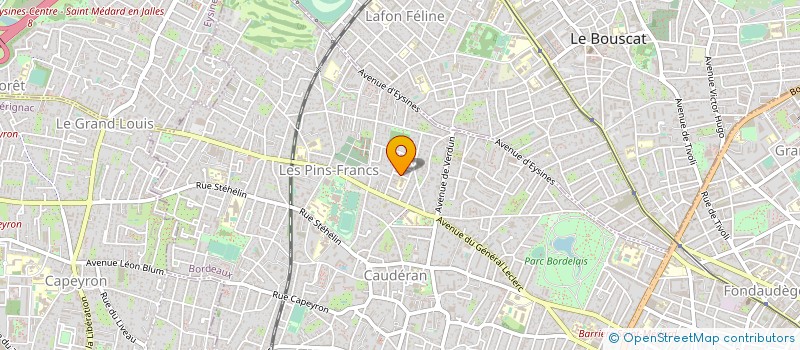 localisation de l'entreprise MONSIEUR PATRICK VLOEBERGHS à BORDEAUX