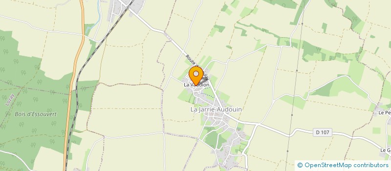 localisation de l'entreprise MONSIEUR PATRICK VOINSON  LA JARRIE-AUDOUIN