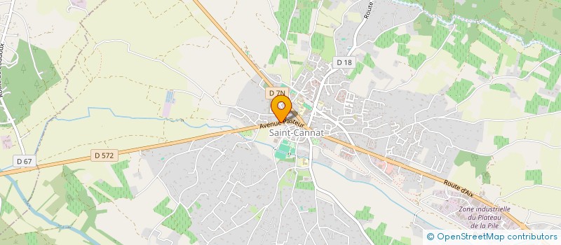 localisation de l'entreprise MONSIEUR PATRICK WALSH  SAINT-CANNAT