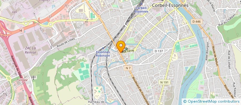 localisation de l'entreprise MONSIEUR PATRICK WANDA à CORBEIL-ESSONNES