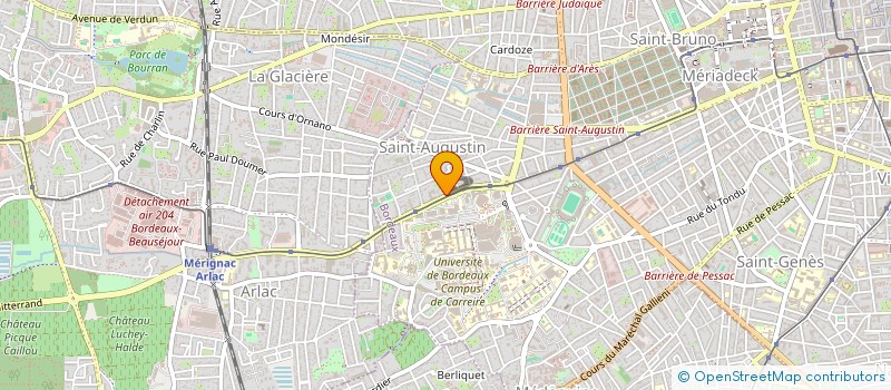 localisation de l'entreprise MONSIEUR PATRICK WANEUKEM à BORDEAUX