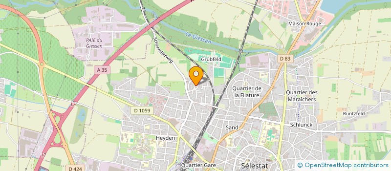 localisation de l'entreprise MONSIEUR PATRICK WANNER  SELESTAT