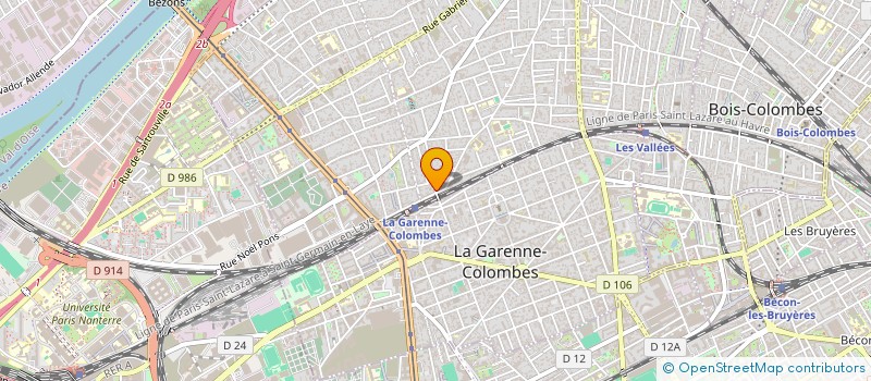 localisation de l'entreprise MONSIEUR PATRICK WANTE à COLOMBES