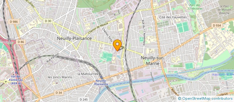 localisation de l'entreprise MONSIEUR PATRICK WERBROUCK à NEUILLY-SUR-MARNE