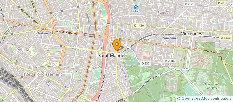 localisation de l'entreprise MONSIEUR PATRICK WEXLER à SAINT-MANDE