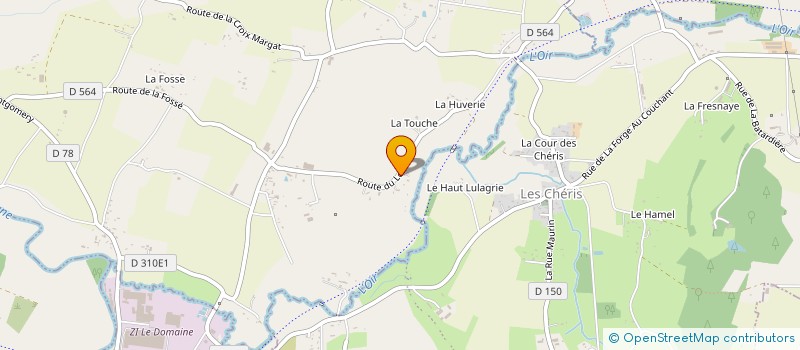 localisation de l'entreprise MONSIEUR PATRICK WIART à SAINT-QUENTIN-SUR-LE-HOMME