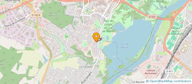 localisation de l'entreprise MONSIEUR PATRICK WILMUS  ANGERS