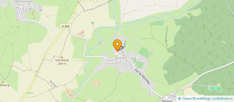 localisation de l'entreprise MONSIEUR PATRICK WILSIUS  BUTTEN