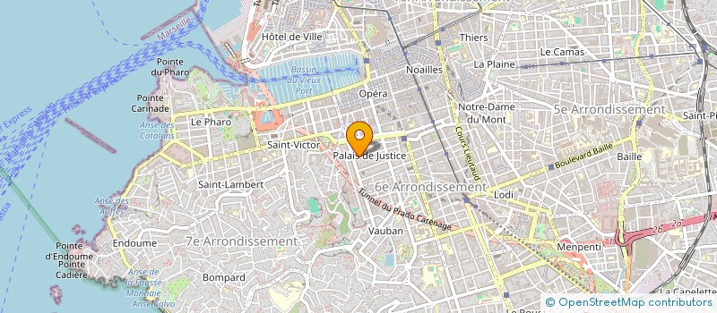 localisation de l'entreprise MONSIEUR PATRICK WILSON  MARSEILLE