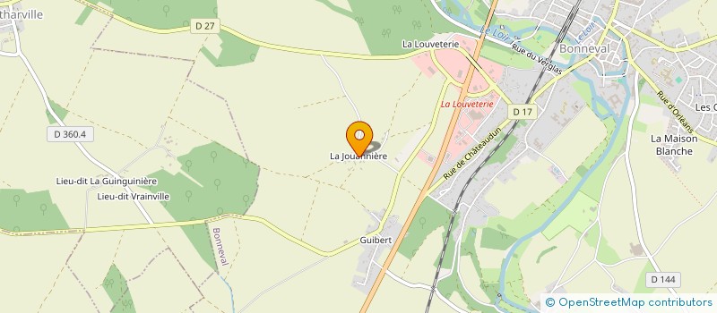 localisation de l'entreprise MONSIEUR PATRICK WISSOCQ à BONNEVAL
