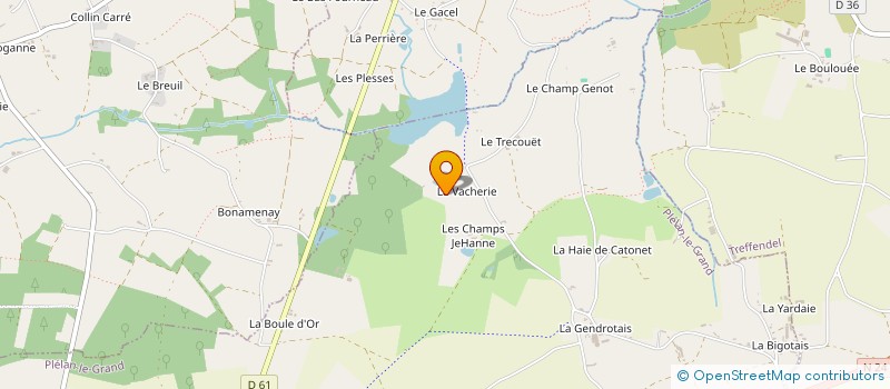 localisation de l'entreprise MONSIEUR PATRICK WOLFF  PLELAN-LE-GRAND