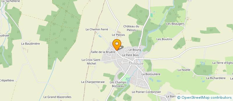 localisation de l'entreprise MONSIEUR PATRICK XAVIER à THILOUZE