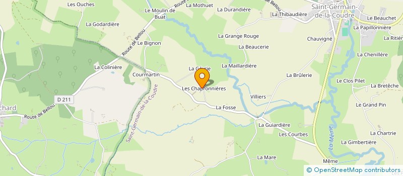 localisation de l'entreprise MONSIEUR PATRICK-YANNICK MARY à SAINT-GERMAIN-DE-LA-COUDRE