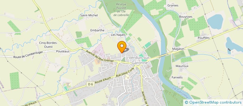 localisation de l'entreprise MONSIEUR PATRICK YART à MAS-GRENIER