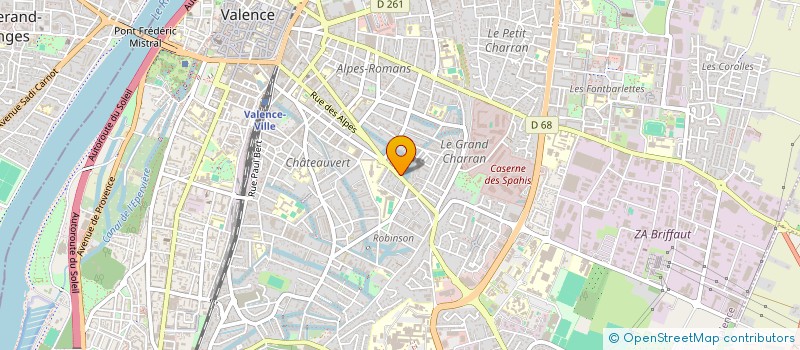 localisation de l'entreprise MONSIEUR PATRICK YIU à VALENCE
