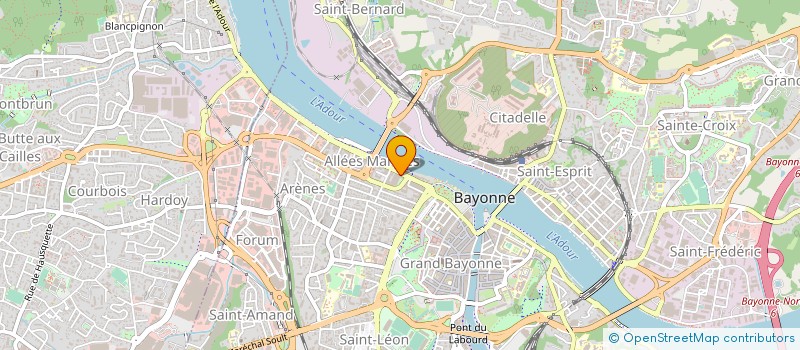 localisation de l'entreprise MONSIEUR PATRICK YOH  BAYONNE