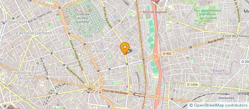 localisation de l'entreprise MONSIEUR PATRICK YOUNES  PARIS