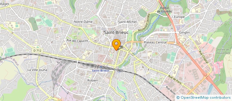 localisation de l'entreprise MONSIEUR PATRICK YVES CLAUDE LAPLANCHE à SAINT-BRIEUC