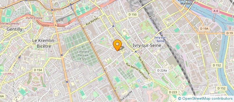 localisation de l'entreprise MONSIEUR PATRICK ZAB  IVRY-SUR-SEINE