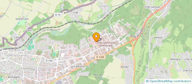 localisation de l'entreprise MONSIEUR PATRICK ZANELLA  VILLE-LA-GRAND