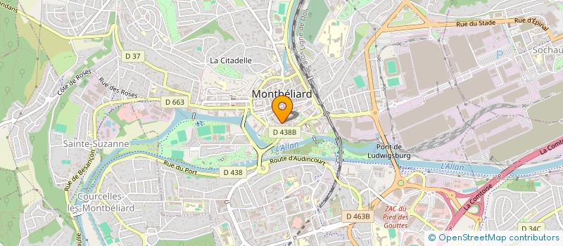 localisation de l'entreprise MONSIEUR PATRICK ZANOLI à MONTBELIARD