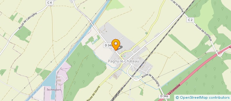 localisation de l'entreprise MONSIEUR PATRICK ZAOUI  PAGNY-LE-CHATEAU