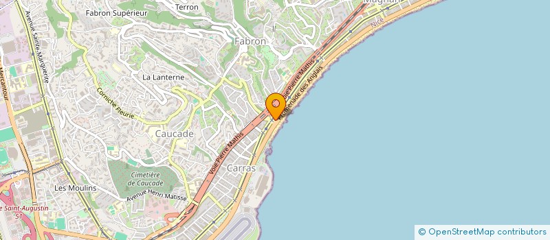 localisation de l'entreprise MONSIEUR PATRICK ZARKA à NICE