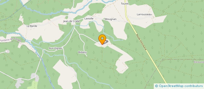 localisation de l'entreprise MONSIEUR PATRICK ZERMATTEN  PONTENX-LES-FORGES