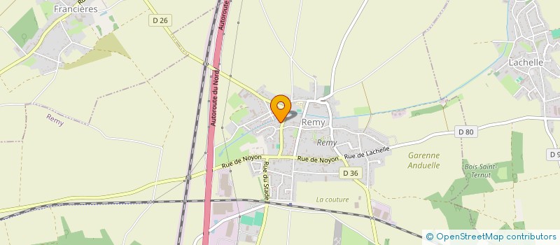 localisation de l'entreprise MONSIEUR PATRICK ZEZOUIN à REMY