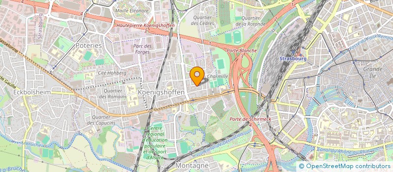 localisation de l'entreprise MONSIEUR PATRICK ZILL à STRASBOURG