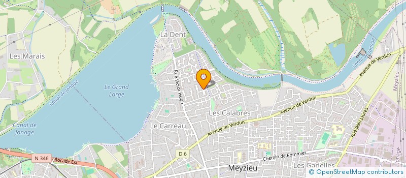 localisation de l'entreprise MONSIEUR PATRICK ZINSCH  MEYZIEU