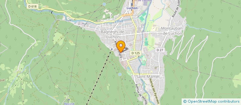 localisation de l'entreprise MONSIEUR PATRICK ZORAPAPILIAN  BAGNERES-DE-LUCHON