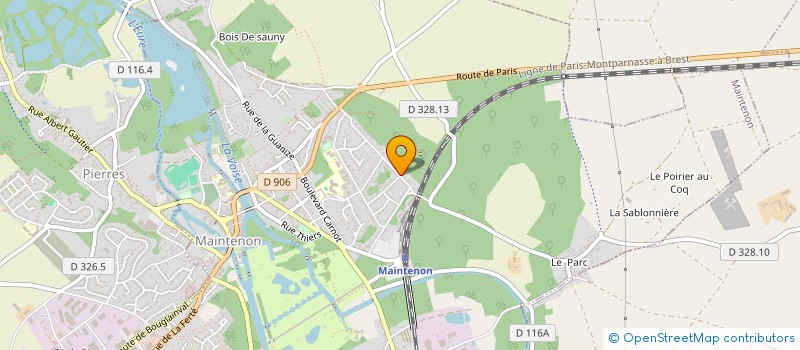 localisation de l'entreprise MONSIEUR PATRICK ZUCCA à MAINTENON